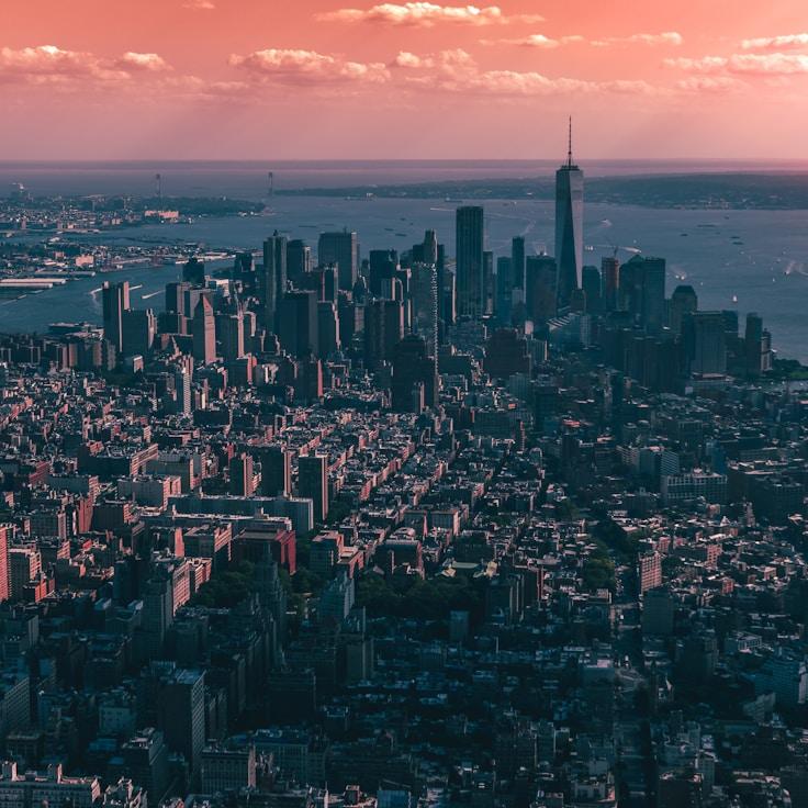 Sunset outdoors in Italy